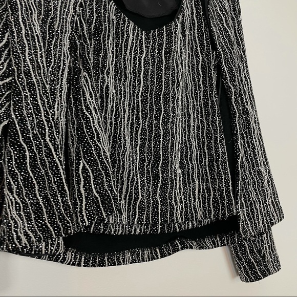 XScape Petites Glittery Sparkly  Cardigan Tank Holiday Set Size PL - Picture 2 of 8